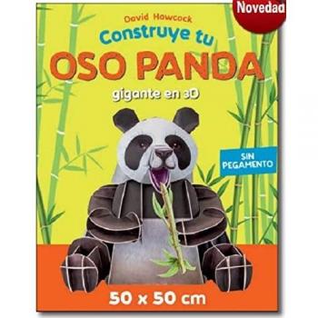 Construye tu Oso Panda Gigante en 3D