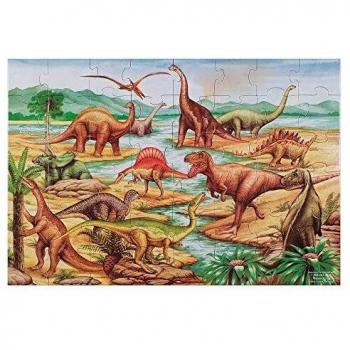 Rompecabezas de Piso Melissa y Doug - Dinosaurios (48 Piezas)