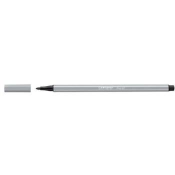 STABILO Pen 68 - Rotulador premium - Caja con 10 unidades - Color gris medio