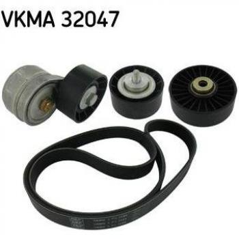 Juego de correas trapeciales poli V SKF VKMA 32047