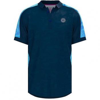 BIDI BADU Beach Spirit Polo Hombres - Azul Oscuro