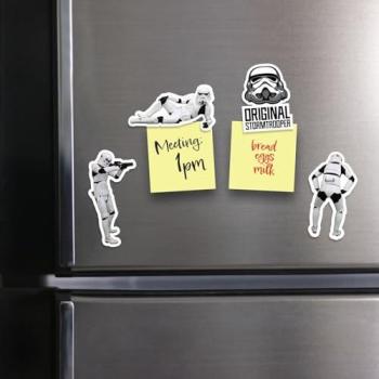 Imán de Nevera Original Stormtrooper - Juego Multicolor para Fans de Star Wars