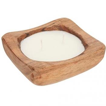 Vela Perfumada Atmosphera Paola 150g Marrón en Madera Étnica Chic