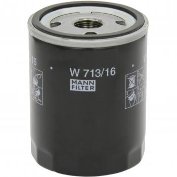 Original MANN-FILTER Oil filter W 713/16 – For Passenger Cars