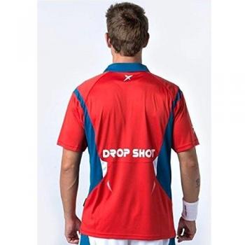 POLO DROP SHOT LASER ROJO TALLA M