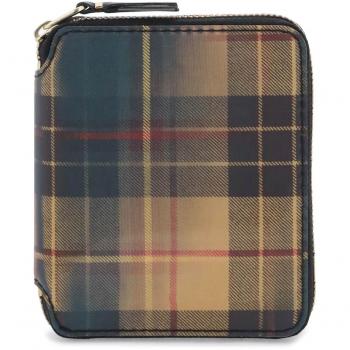 Comme des Garçons Lenticular Tartan Zip-Around Wallet - OS Multicolor
