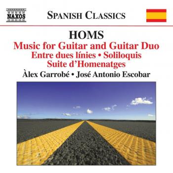HOMS, J.: Guitar and Guitar Duo Music