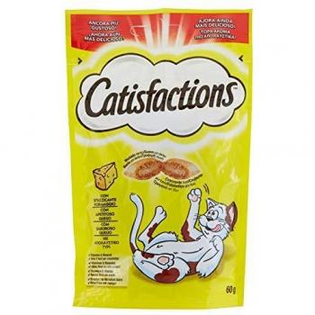 Catisfactions Kattensnoepjes 60 g Kattensnack Kaas