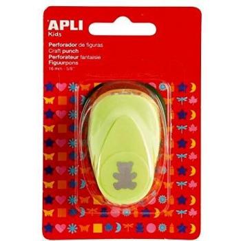 Apli Kids 13631 Perforadora Oso, Verde, 13631