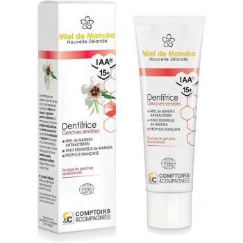 Comptoirs & Compagnies Dentífrico para Encías Sensibles con Miel de Manuka Bio 75ml