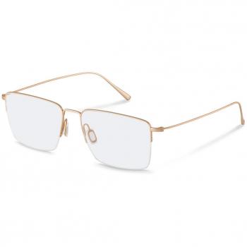 Rodenstock R7133 D Men's Eyeglasses Gold Size 57 - Frame Only, Blue Light Block Available