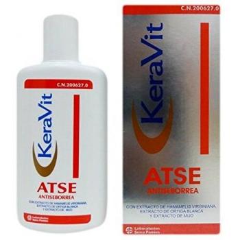 Keravit Atse Antiseborrheic Shampoo 200ml - Intense Hydration and Sebum Control
