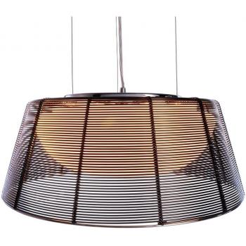 Lámpara Colgante Moderna Filo Sat E27 60W LED Negro 230V