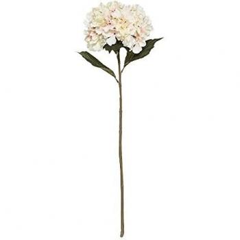 Tallo de Hortensia Rosa Artificial de 83 cm para Decoración Atmosphera