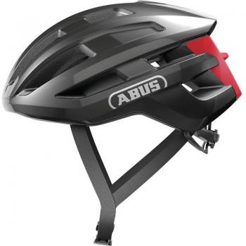 Abus PowerDome Titan S Helmet - Black/Red, Size S (51-55cm)