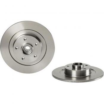 Disco de freno BREMBO 08A82647 para RENAULT Laguna, completo, 1 pieza