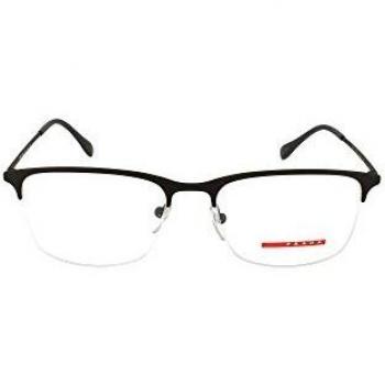 Prada Linea Rossa 0PS 54IV, Monturas de Gafas para Hombre, Black Rubber, 55