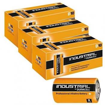 Duracell Industrial Professional Alkaline Dbatterijes, 1.5 V / LR20
