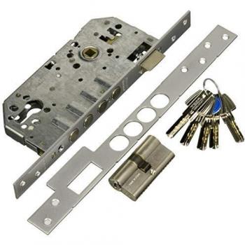 Tesa Assa Abloy, R100B566C, Cerradura Monopunto de Seguridad para Puertas de Madera