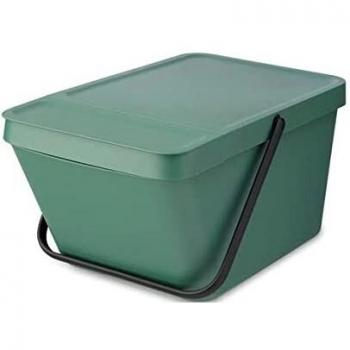 Brabantia 277740 Cubo de basura Sort & Go Stackable, 20L, Fir Green