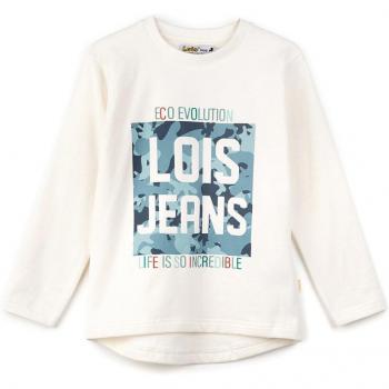 Lois 51902 Camiseta de niño blanca en algodón