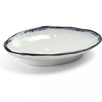 Fuente ovalada de melamina libre de BPA Lacor 28,4x19x5,1 cm