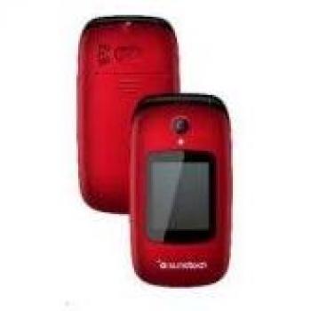 CELT22 - Teléfono móvil Senior con Tapa Tipo Concha, Doble Pantalla, Grandes Teclas y botón SOS. Integra Dual SIM, cámara y conexión Bluetooth Personas de Edad Avanzada. Color Rojo.