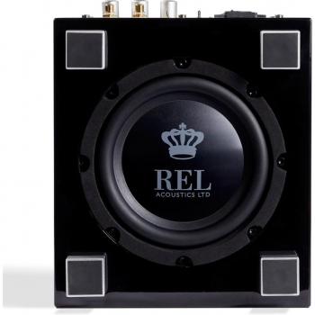 REL Acoustics Subwoofer activo Tzero MKIII en color Negro