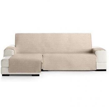 Eysa Oslo Funda, Poliéster, Beige/Crudo, Chaise Longue Extra 290cm. Válido para sofá Desde 300 a 350cm