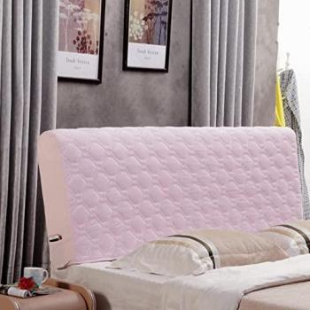 Cama box spring con colchón tela marrón oscuro 90x190 cm