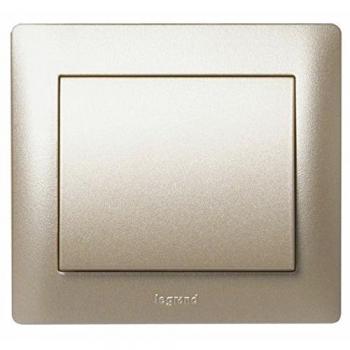 Legrand galea life - Tecla titanio para interruptor conmutador cruzamiento y pulsador galea