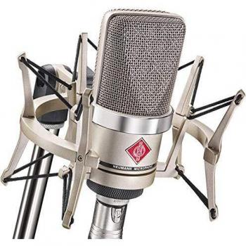Neumann TLM 102 Studio Set Nickel Large-Diaphragm Condenser Microphone