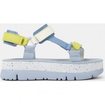 Sandalias de plataforma Camper Oruga Up con suela punteada en piel para mujer