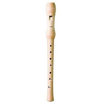 Hohner 9534 Flauta Soprano Madera Arce Digitación Barroca 2 Piezas