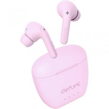 Auriculares Inalámbricos Intraaurales Defunc True Audio Rosa con Micrófono y Autonomía de 30 Horas