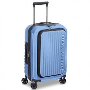 Maleta Delsey Paris Securitime Zip Expandible 42L Azul