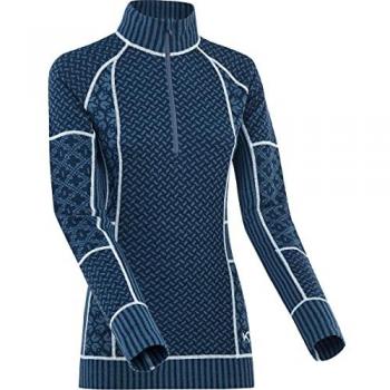 Kari Traa Smekker Women's Half-Zip Merino Wool Sweater