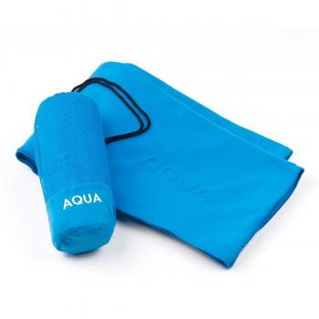 Sancarlos - Toalla microfibra aqua turquesa - lígera - muy compacta - secado rápido - 70x140 cm - azul