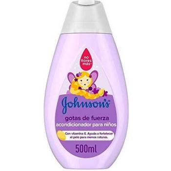 Johnson's Baby Gotas de Fuerza Acondicionador para Niños, Especialmente Diseñado para Ayudar a Fortalecer el Cabello - 500 ml
