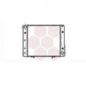 Radiador de refrigeración del motor VAN WEZEL 30002065 - Radiador Internacional 30002065