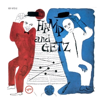 CD Álbum Hamp y Getz de Lionel Hampton y Stan Getz (1990)
