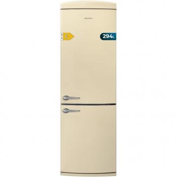 Frigorífico Retro Combi Origin Beige de 294 L