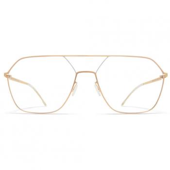 Mykita Jelva 303 Armazones para Hombre Dorados, Lentes Recetadas Para Hombre Dorados, Gafas Recetadas para Hombre Dorados