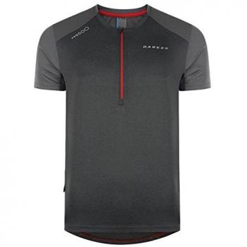 Dare 2b Attest - Camiseta de Ciclismo para Hombre, Hombre, Color Gris Oscuro, tamaño XS