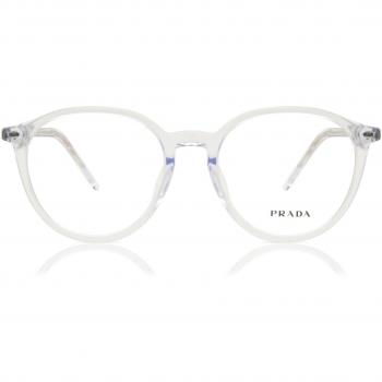 Prada PR 12YVF Asian Fit 2AZ1O1 Men's Eyeglasses Clear Size 52 - Blue Light Block Available