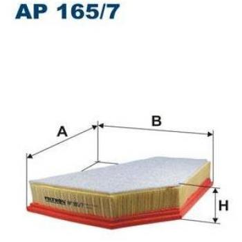 Filtron AP165/7 Compartimentos de Motor
