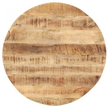 Superficie de mesa redonda de madera maciza de mango 15-16 mm 40cm