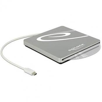 Caja Externa Delock 5.25 para Unidades Slim SATA, Compatible con Discos de 9,5/12,7 mm, USB 3.0