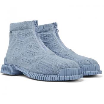 CAMPER Pix Ankle Boots for Women - Blue, Size 41, Cotton Fabric