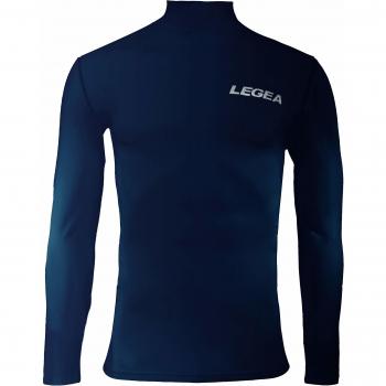 Legea 6 Dynamic Body - Camiseta de manga larga cuello alto para hombre, color azul, talla FR : XL